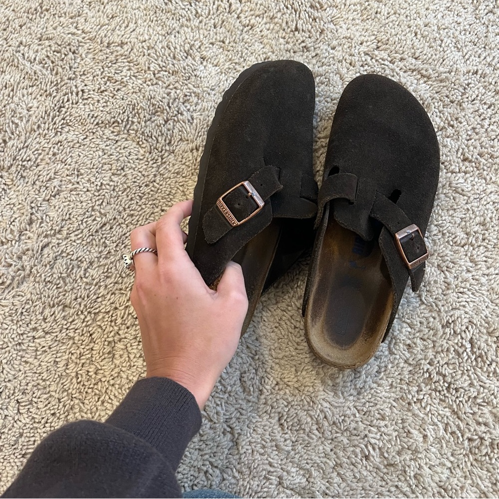 Birkenstock Boston clogs Mocha size 38